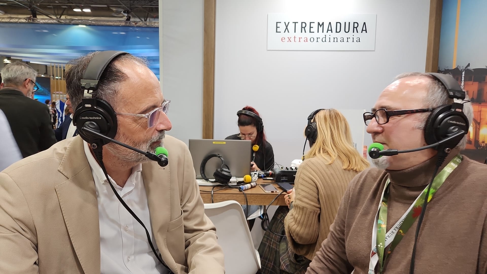 Francisco Palomino en los micros de Onda Cero Extremadura, especial FITUR Francisco Palomino en los micros de Onda Cero Extremadura, especial FITUR
