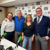 Javier Ruíz, Sito Cantero, Consoli Romero y Marce Abenza