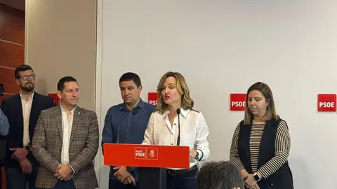 Alegría en la presentación de su candidatura en Zaragoza Alegría en la presentación de su candidatura en Zaragoza