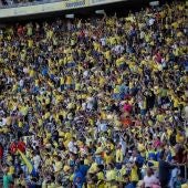 Afición de Las Palmas en un partido