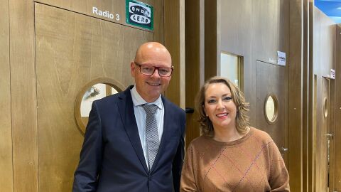 Antoni Riera y Elka Dimitrova en Fitur 2025. 
