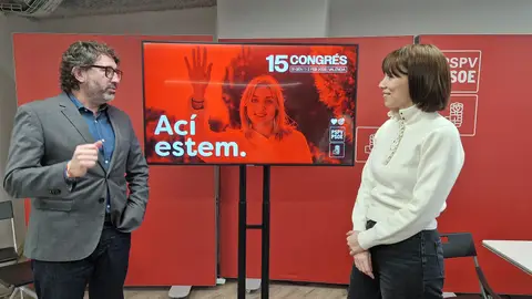 El Secretario de Organización y la Secretaria General de los socialistas valencianos han presentado el consegro El Secretario de Organización y la Secretaria General de los socialistas valencianos han presentado el consegro