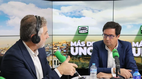 El ministro de Transformación Digital y Función Pública, Óscar López, en 'Más de uno' con Carlos Alsina El ministro de Transformación Digital y Función Pública, Óscar López, en 'Más de uno' con Carlos Alsina