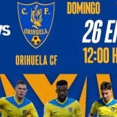El Orihuela CF viaja a Badajoz para enfrentarse al colista Don Benito en Segunda Federación 