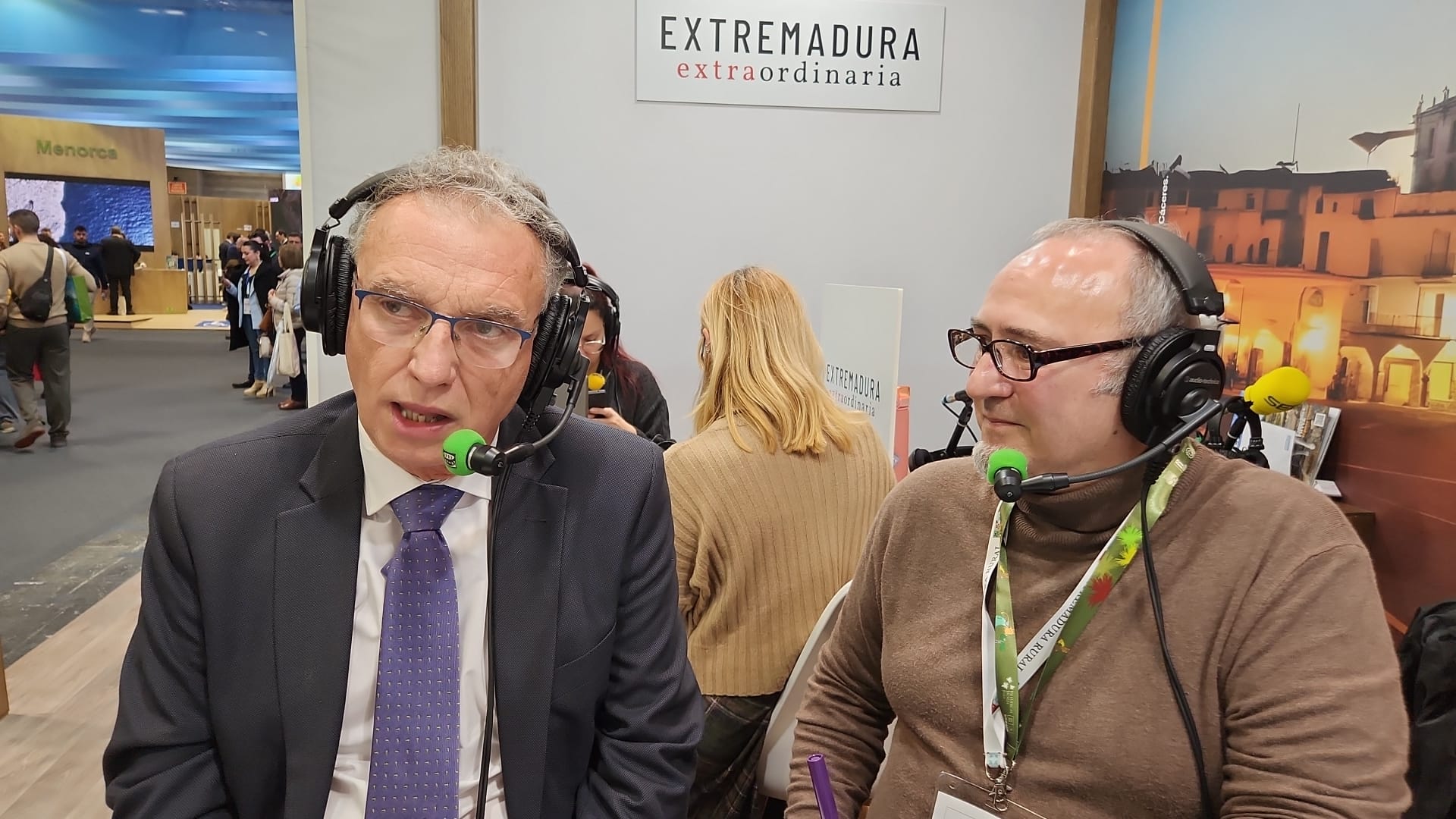 José Luis Quintana en los micros de Onda Cero Extremadura, especial FITUR José Luis Quintana en los micros de Onda Cero Extremadura, especial FITUR