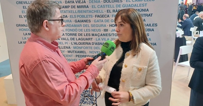 Magdalena Martínez, alcaldesa de Biar en Fitur 2025. Magdalena Martínez, alcaldesa de Biar en Fitur 2025.