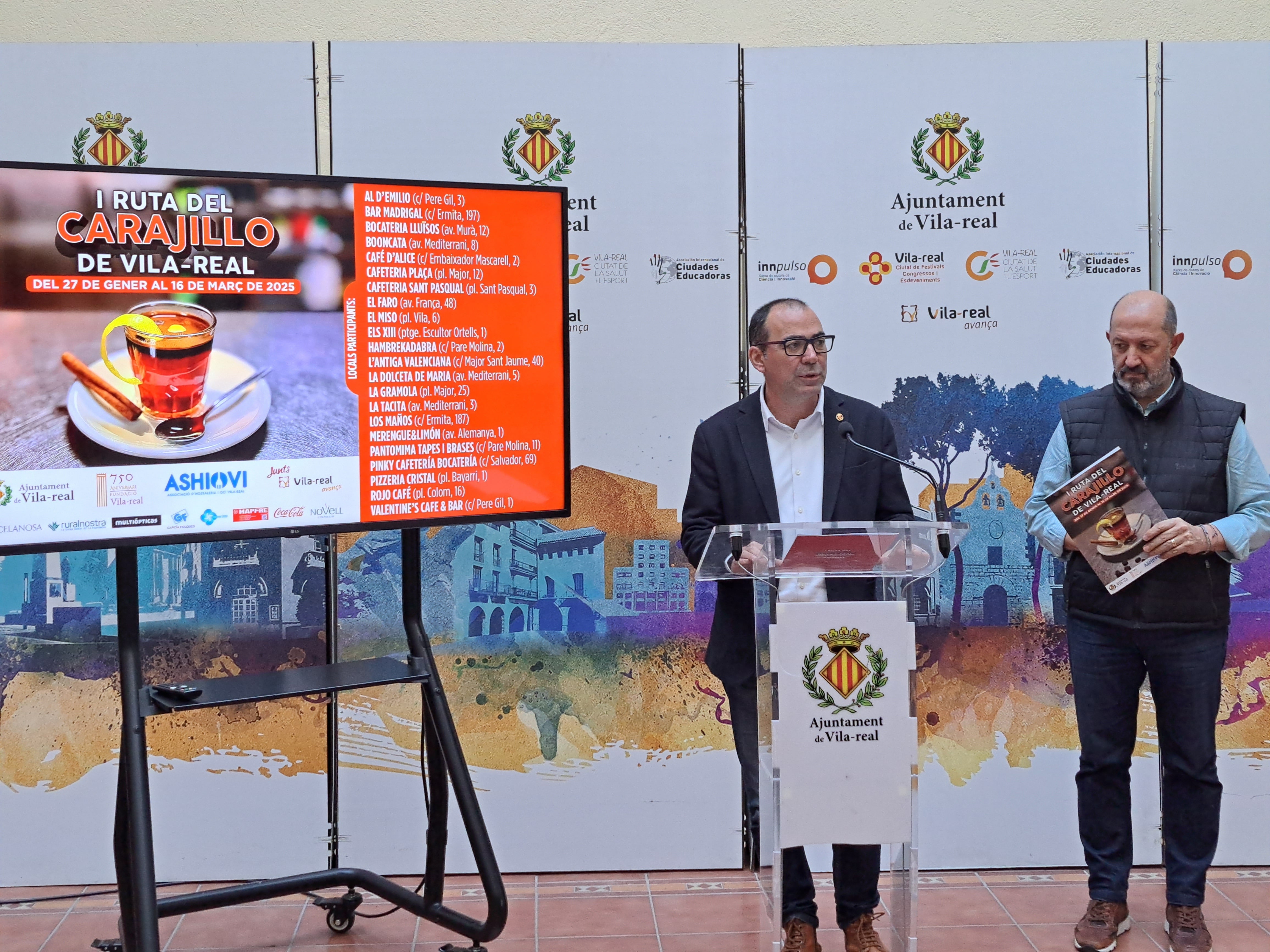 Vila-real amplía el calendario de eventos gastronómicos con la I Ruta del Carajillo en una veintena de bares y restaurantes Vila-real amplía el calendario de eventos gastronómicos con la I Ruta del Carajillo en una veintena de bares y restaurantes
