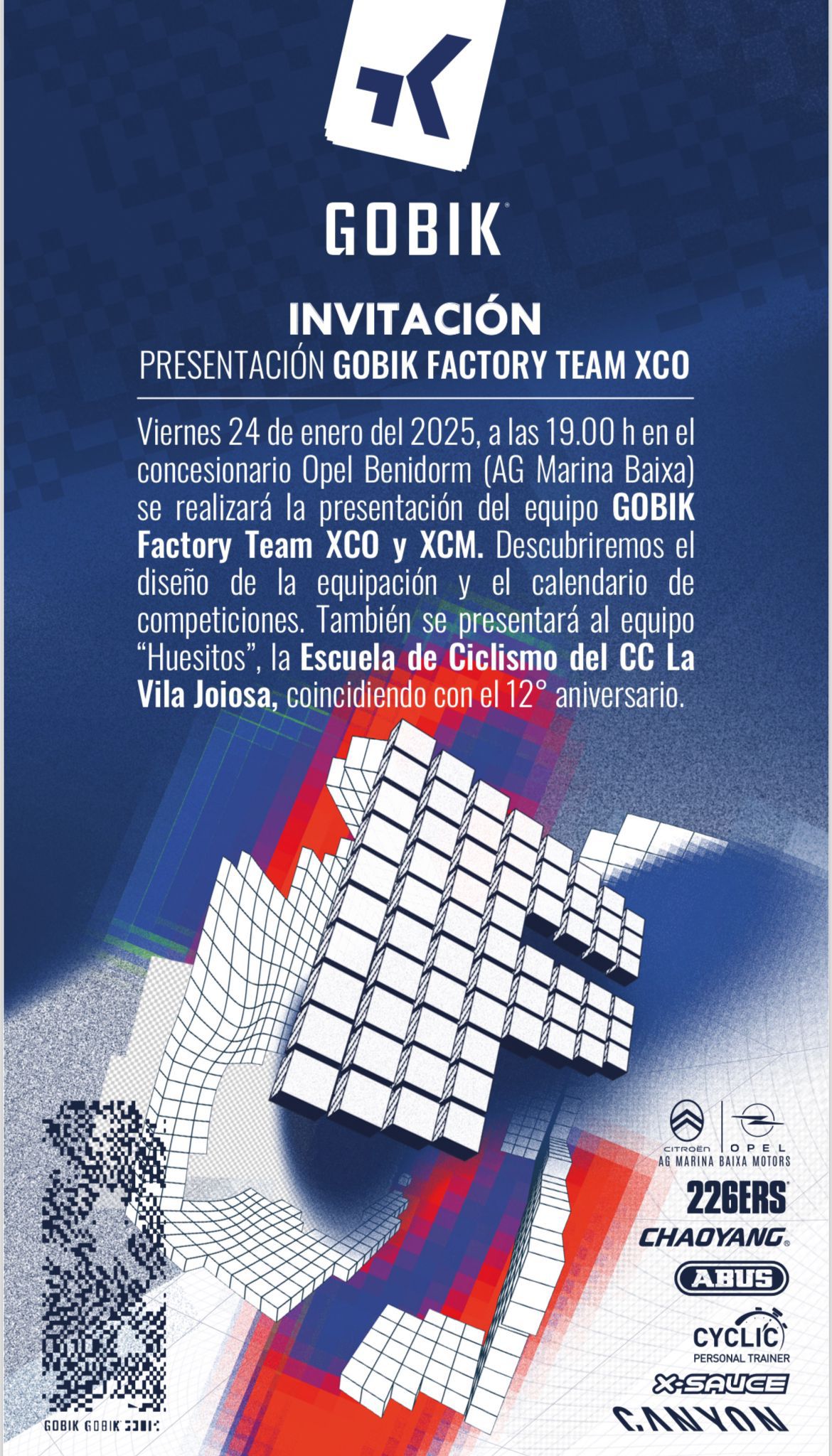 El equipo Gobik Factory Team XCO presenta equipación y calendario de competiciones El equipo Gobik Factory Team XCO presenta equipación y calendario de competiciones
