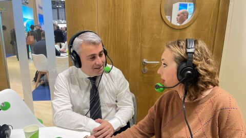 Virgilio Moreno y Elka Dimitrova en Fitur.