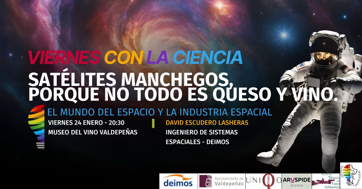 Esta tarde celebran una charla en la que nos hablarán de "Satélites Manchegos" Esta tarde celebran una charla en la que nos hablarán de "Satélites Manchegos"
