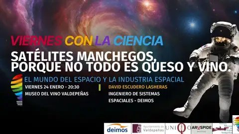 Viernes con la Ciencia, Satélites Manchegos Viernes con la Ciencia, Satélites Manchegos
