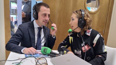 El Presidente del Consell de Mallorca, Llorenç Galmés, en una entrevista en Onda Cero desde FITUR. El Presidente del Consell de Mallorca, Llorenç Galmés, en una entrevista en Onda Cero desde FITUR.