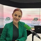 La astronauta Sara García.