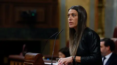 La portavoz de Junts, Miriam Nogueras, el pasado miércoles en el Congreso La portavoz de Junts, Miriam Nogueras, el pasado miércoles en el Congreso