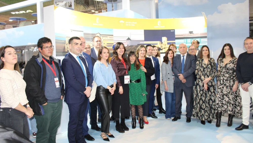 Blanca Fernández y otras autoridades en FITUR Blanca Fernández y otras autoridades en FITUR