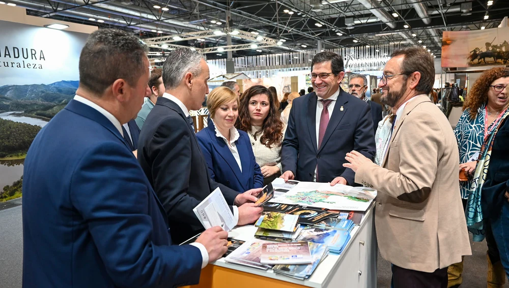 La Diputación ha estado presente en FITUR con el Geoparque La Diputación ha estado presente en FITUR con el Geoparque