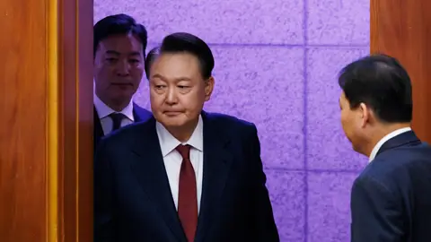 El suspendido presidente surcoreano Yoon Suk Yeol El suspendido presidente surcoreano Yoon Suk Yeol