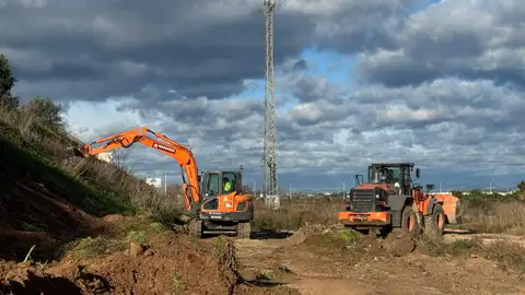 Inicio de los trabajos gombalda