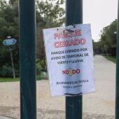 Cierre preventivo de parques este lunes ante el aviso de rachas de viento de hasta 70km/h