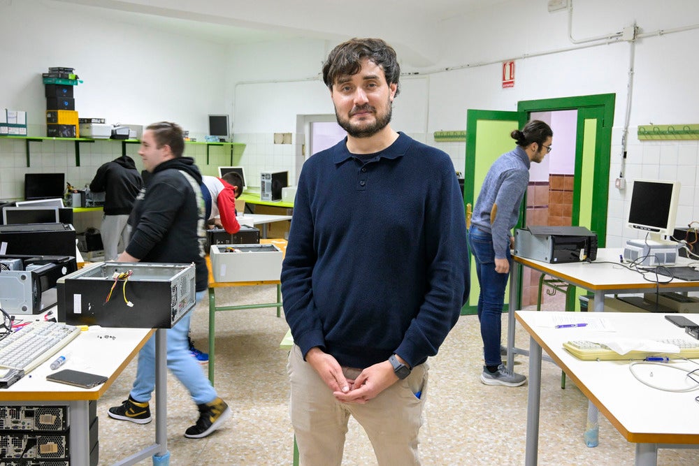 Ángel Luis González, docente de Puertollano que aspira a ser el mejor profesor del mundo Ángel Luis González, docente de Puertollano que aspira a ser el mejor profesor del mundo