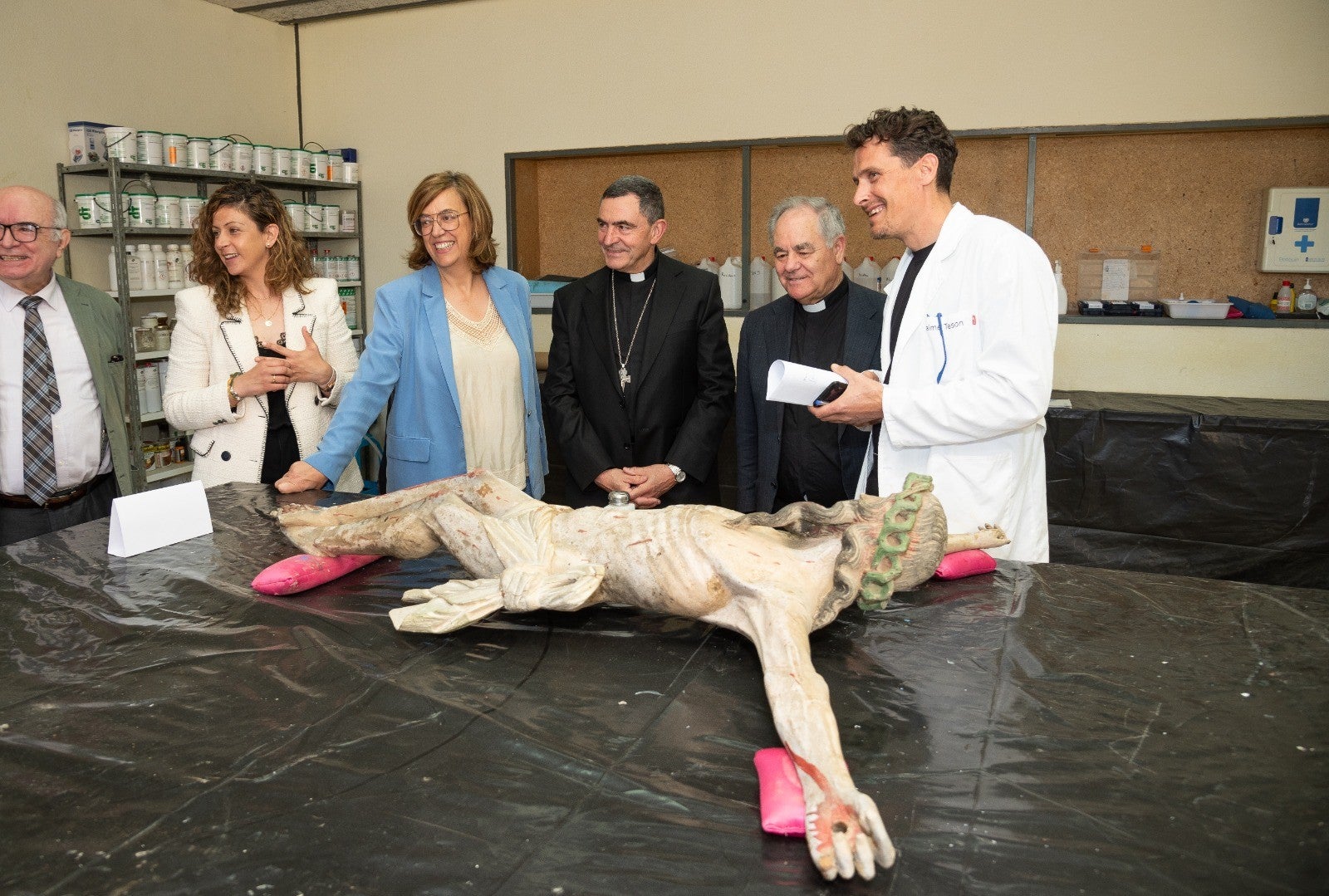 La Diputación de Palencia renueva su compromiso con la Diócesis palentina para mantener el patrimonio artístico a través del Taller de Restauración La Diputación de Palencia renueva su compromiso con la Diócesis palentina para mantener el patrimonio artístico a través del Taller de Restauración