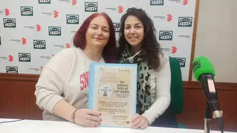 Erika (Guía Oficial) y María Tenorio (Vocal de Afanion) Erika (Guía Oficial) y María Tenorio (Vocal de Afanion)