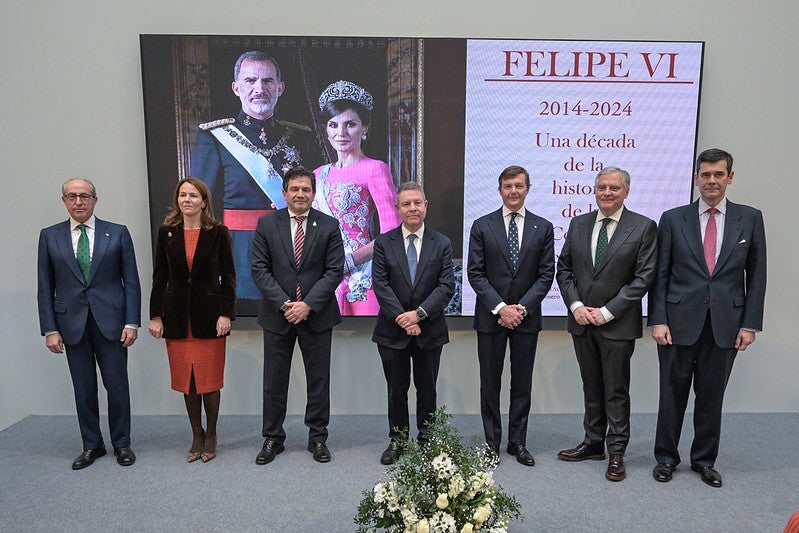 Page y Valverde ensalzan la figura de Felipe VI en la inauguración de una exposición en Ciudad Real Page y Valverde ensalzan la figura de Felipe VI en la inauguración de una exposición en Ciudad Real
