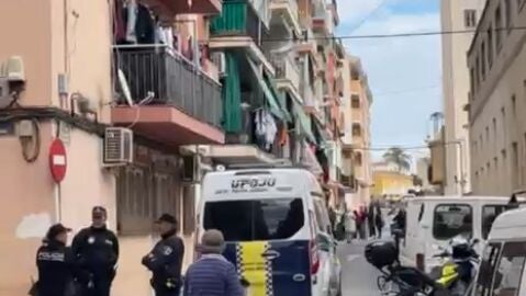 Riesgo de desplome de edificio en Villajoyosa