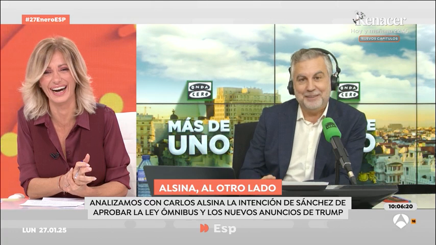Alsina y Griso: "La gran asignatura pendiente del Gobierno es aprobar los Presupuestos" Alsina y Griso: "La gran asignatura pendiente del Gobierno es aprobar los Presupuestos"