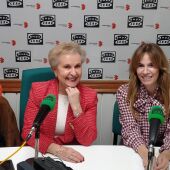 Eva Morales, Carmen Quintanilla, María José Jiménez y Beni Romero, de AFAMMER Valdepeñas