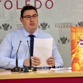 El concejal de Festejos, José Vicente García-Toledano, durante 