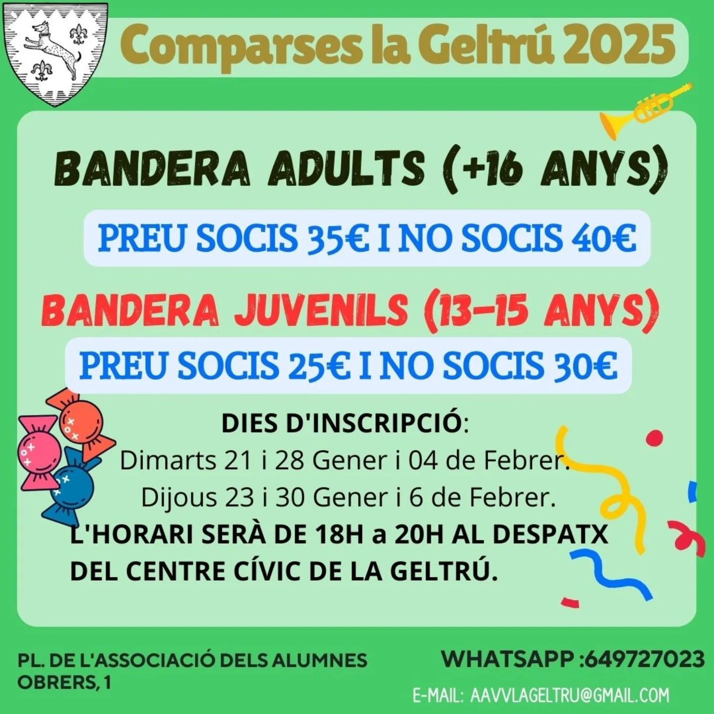 La Geltrú prepara el Carnaval amb xatonada, ball i concurs de disfresses i comparses La Geltrú prepara el Carnaval amb xatonada, ball i concurs de disfresses i comparses
