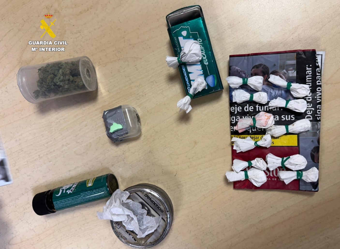 La Guardia Civil detiene a un joven en Segorbe por tráfico de drogas La Guardia Civil detiene a un joven en Segorbe por tráfico de drogas