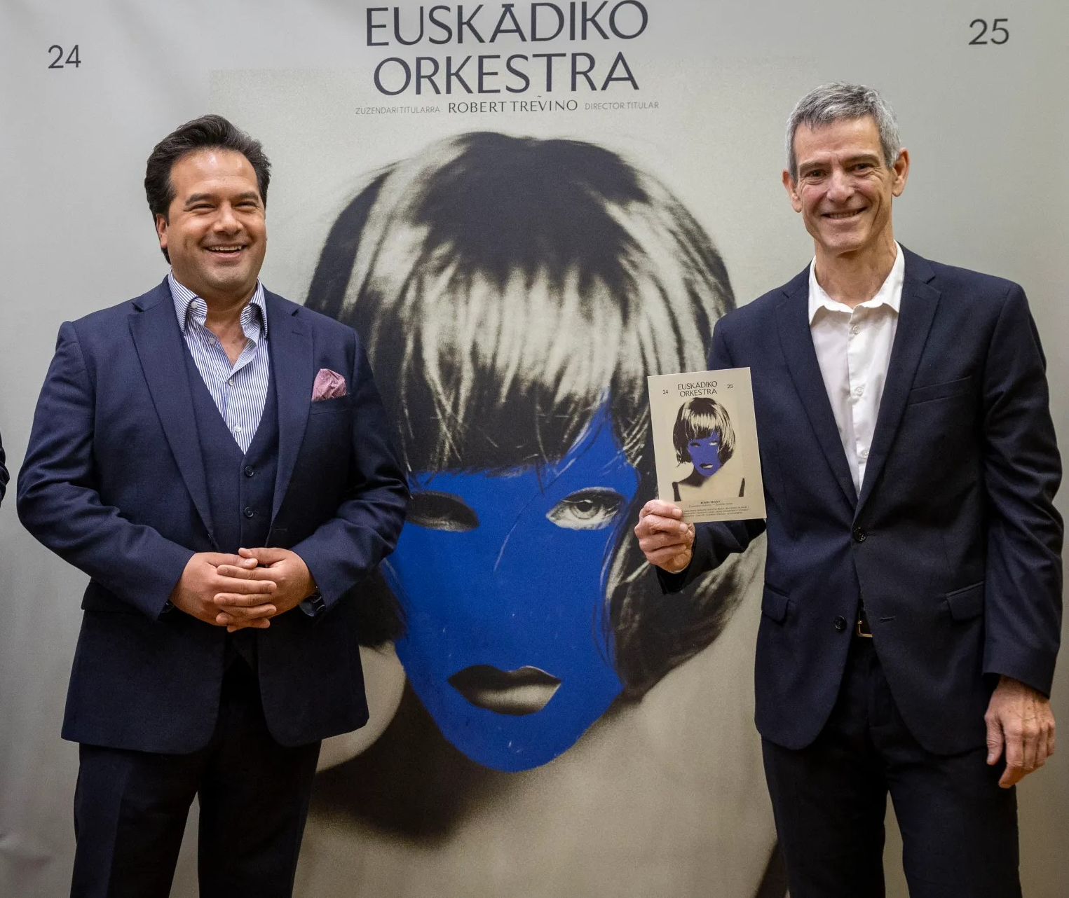 Robert Treviño, cesado como director de la Euskadiko Orkestra Robert Treviño, cesado como director de la Euskadiko Orkestra