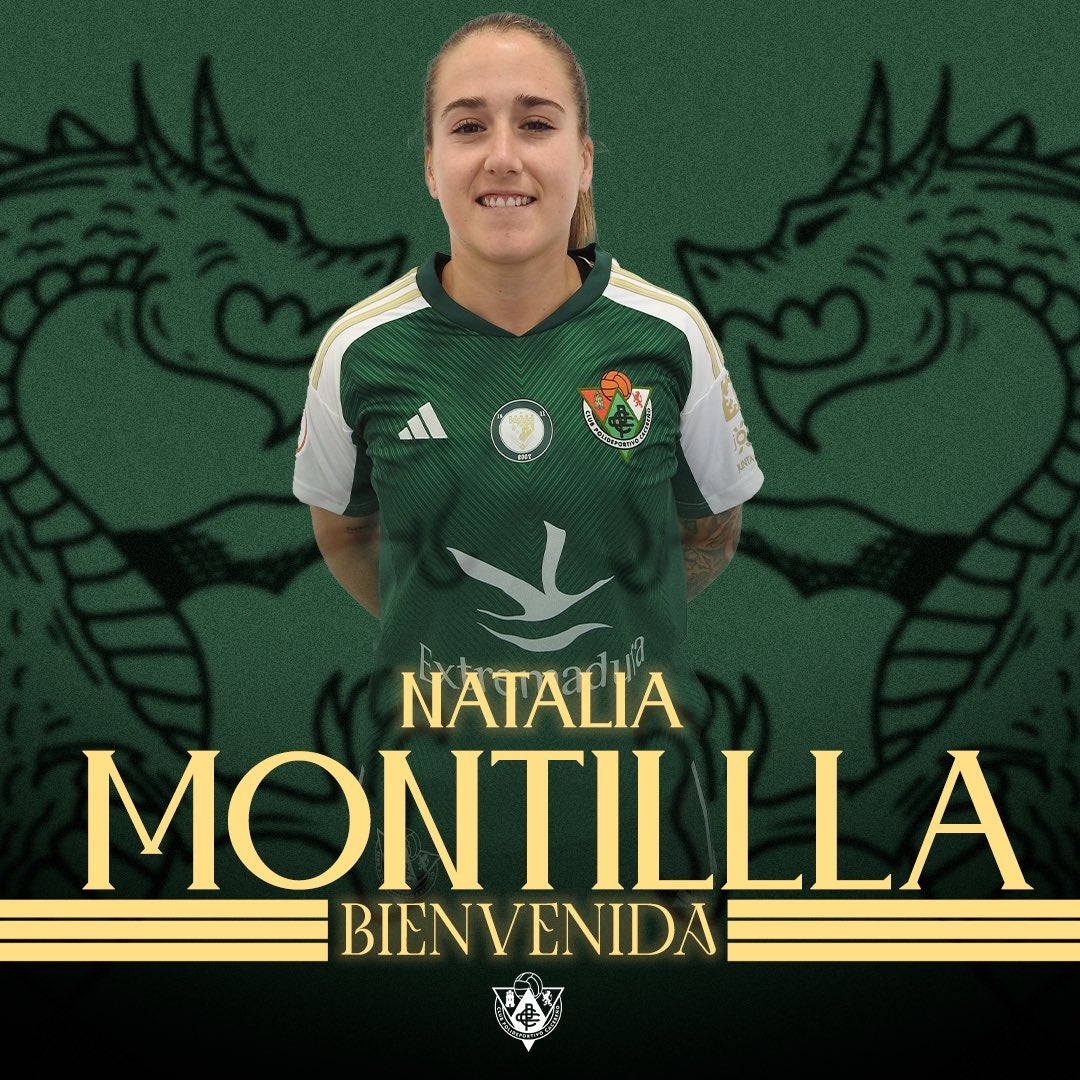 Natalia Montilla llega al Cacereño Femenino procedente del RCD Espanyol Natalia Montilla llega al Cacereño Femenino procedente del RCD Espanyol
