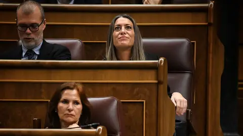 Miriam Nogueras, durante un pleno en el Congreso de los Diputados. Miriam Nogueras, durante un pleno en el Congreso de los Diputados.