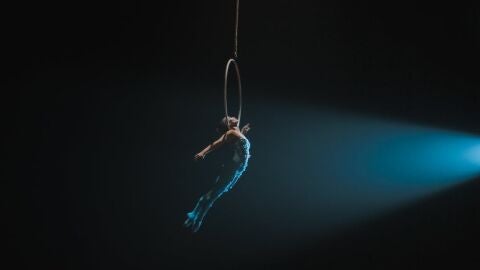 Imagen de una persona del circo