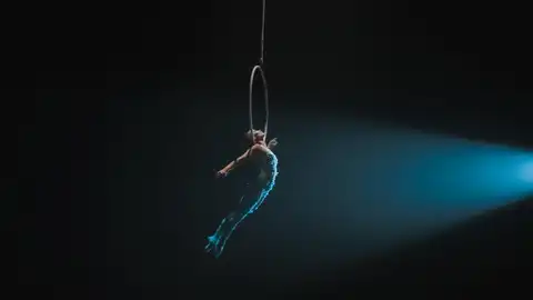 Imagen de una persona del circo Imagen de una persona del circo