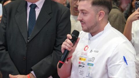 Jes&uacute;s Iv&aacute;n Anaya durante su participaci&oacute;n en "Madrid Fusi&oacute;n"