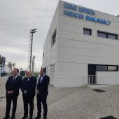 Javier Tebas, presidente de La Liga, en Málaga