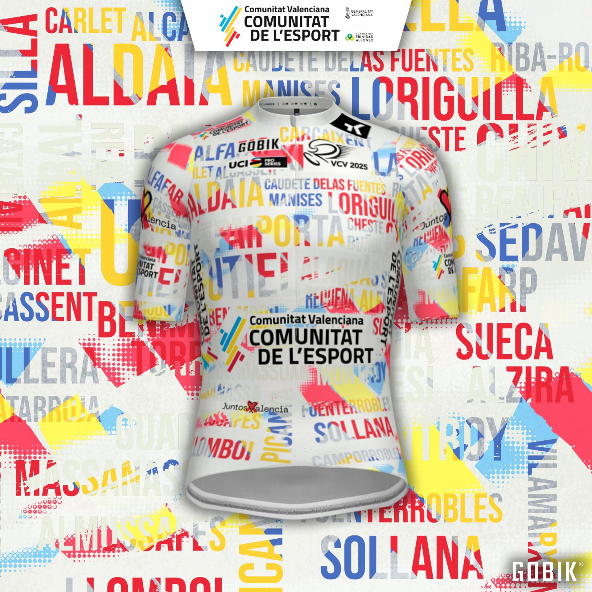 Los maillots de la Volta rendirán homenaje a los pueblos afectados por la DANA Los maillots de la Volta rendirán homenaje a los pueblos afectados por la DANA