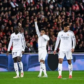 El Real Madrid golea al Brest, pero llega tarde a octavos El Real Madrid golea al Brest, pero llega tarde a octavos