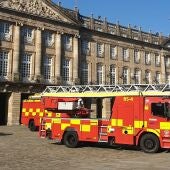Los Bomberos de Santiago realizaron 76 intervenciones en los últimos cuatro días por las borrascas 