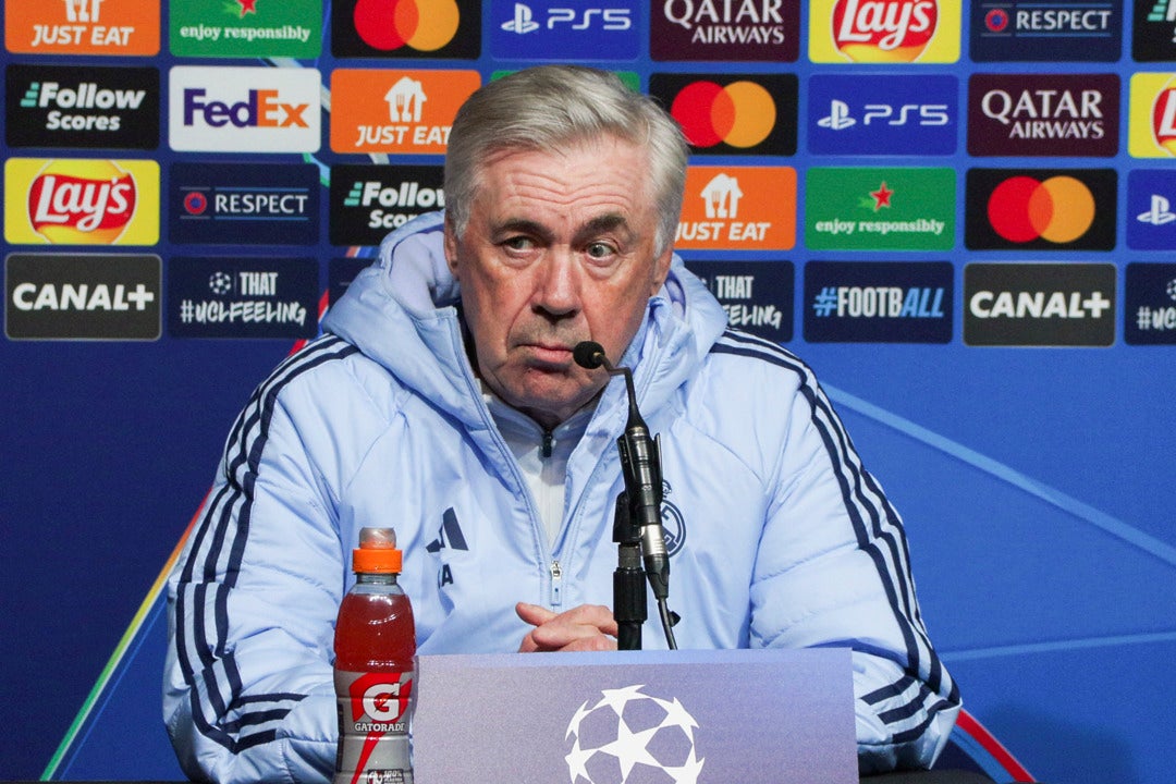 Ancelotti: "Sólo pensamos en nuestro partido" Ancelotti: "Sólo pensamos en nuestro partido"