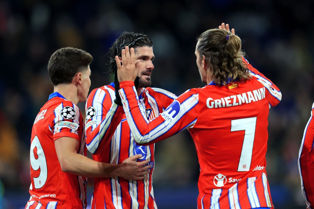 El Atlético golea y sella su pase a octavos El Atlético golea y sella su pase a octavos