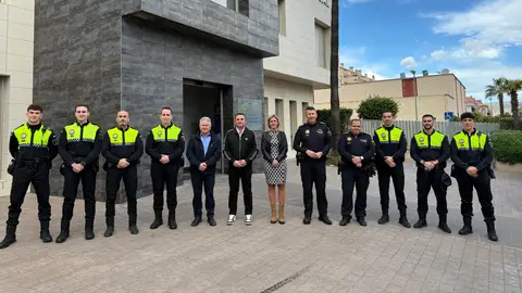 La Nucía amplía su plantilla de la Policía Local con la toma de posesión de 7 nuevos agentes La Nucía amplía su plantilla de la Policía Local con la toma de posesión de 7 nuevos agentes