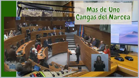 Panorámica del Parlamento Asturiano Panorámica del Parlamento Asturiano