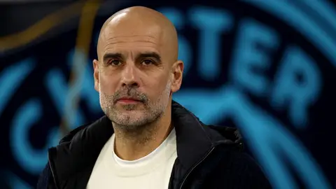 Guardiola: "El Madrid sería duro, pero es en dos semanas" Guardiola: "El Madrid sería duro, pero es en dos semanas"