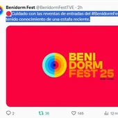 Advertencia de estafa en Benidorm Advertencia de estafa en Benidorm