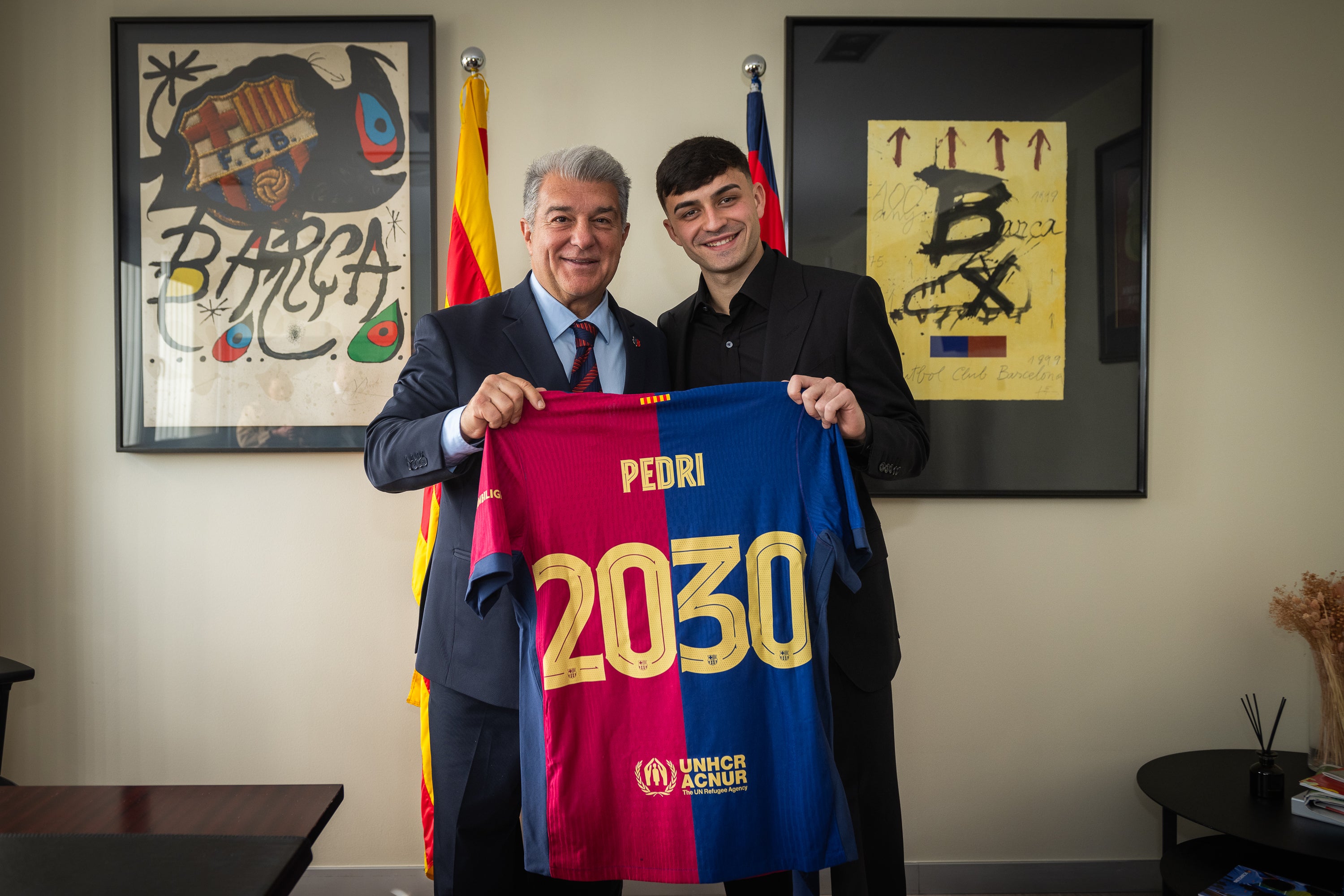 Pedri, culer fins l'any 2030 Pedri, culer fins l'any 2030